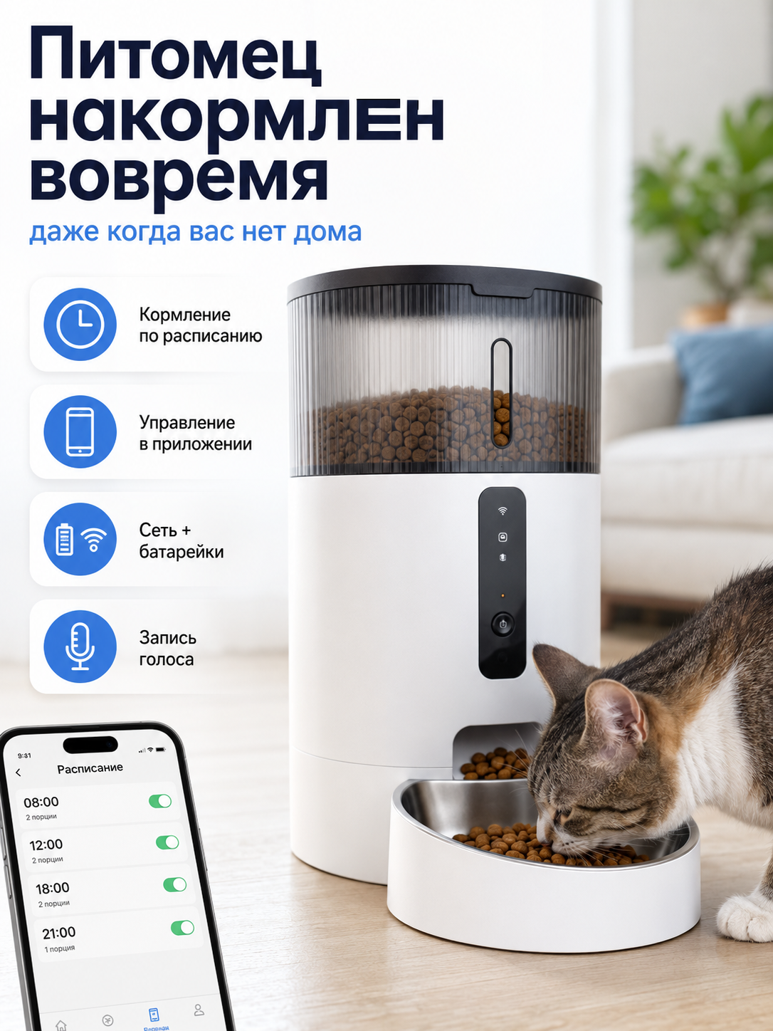 Превью набора Cat feeder
